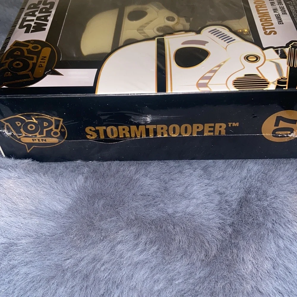 Funko Pop! PIN - Star Wars: STORM TROOPER #07 671803318403 New Sealed - Picture 5 of 8